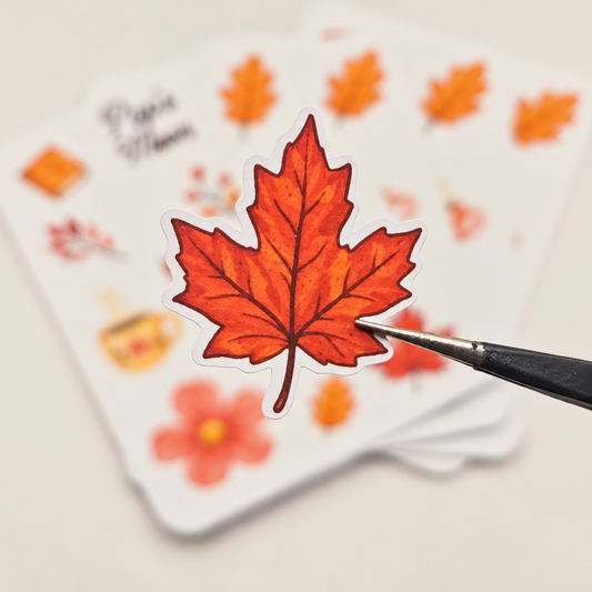 Planche de stickers - Douceur d'automne