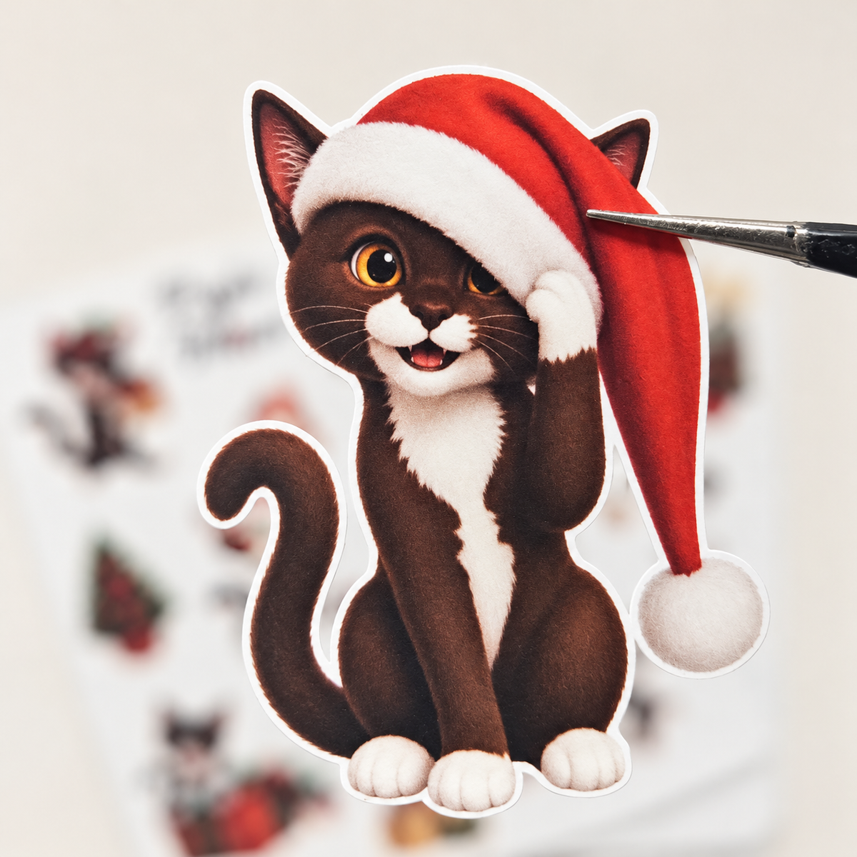 Planche de stickers - Napo Noël