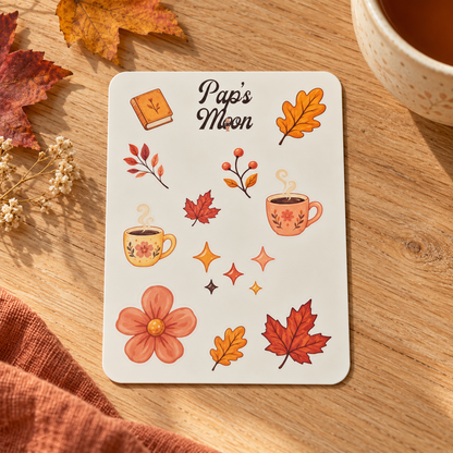 Planche de stickers - Douceur d'automne