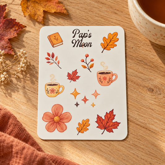 Planche de stickers - Douceur d'automne