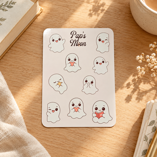 Planche de stickers - Petits fantômes