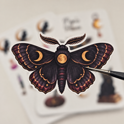 Planche de stickers - Sortilèges de lune
